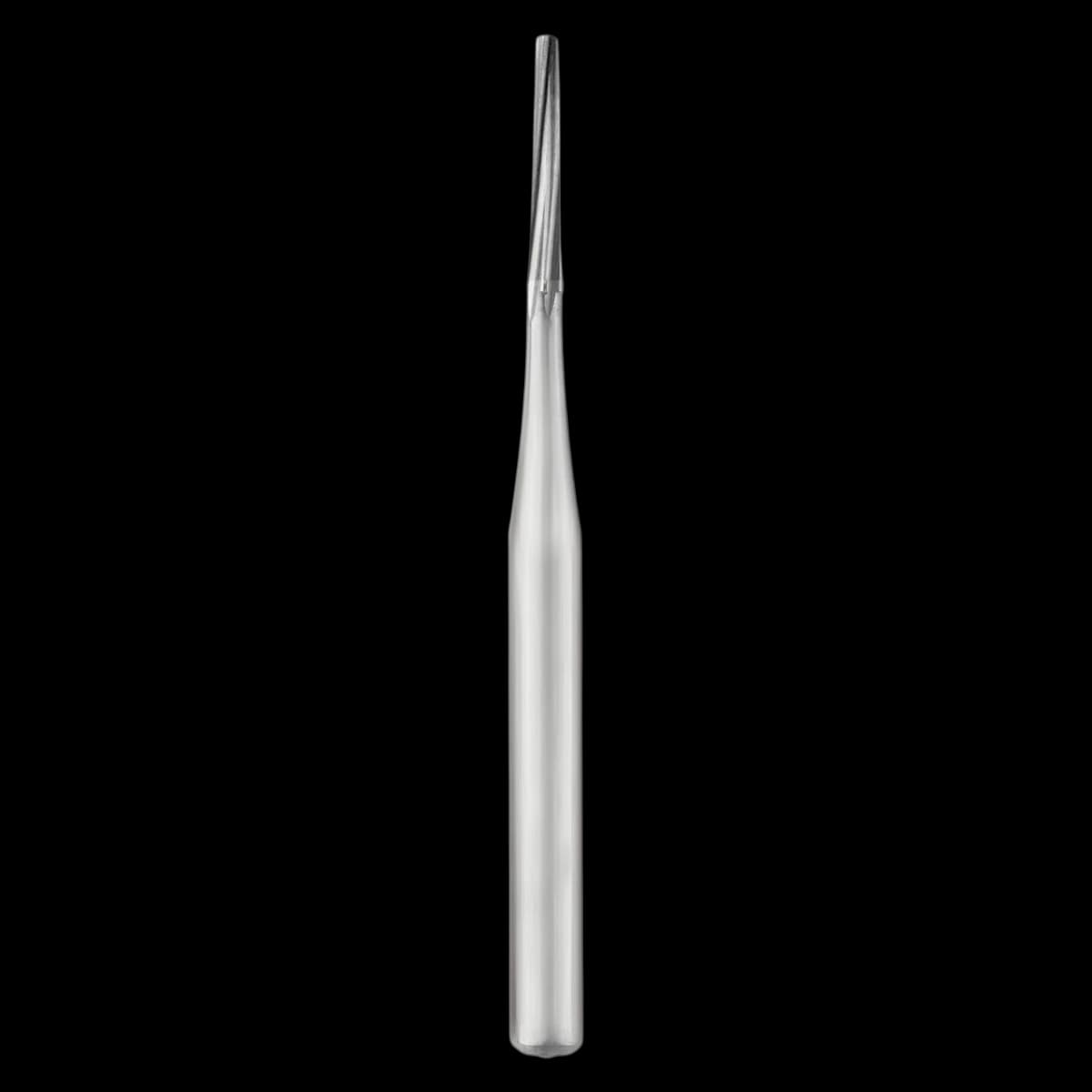 SS White Standard Operative Carbide Single-Use Burs, FG, Long Taper Flat End Plain Fissure, # 169L, 25/Pk - Standard Operative Carbide Single-Use Burs, FG, Long Taper Flat End Plain Fissure, # 169L, 25/Pk - Image 1