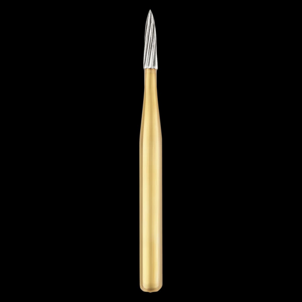 SS White T&F 20-Blade Carbide Bur, Friction Grip, #8902 Needle, 5/Pack (14084-5) - Carbide Bur T&F 20 Blade - Image 1