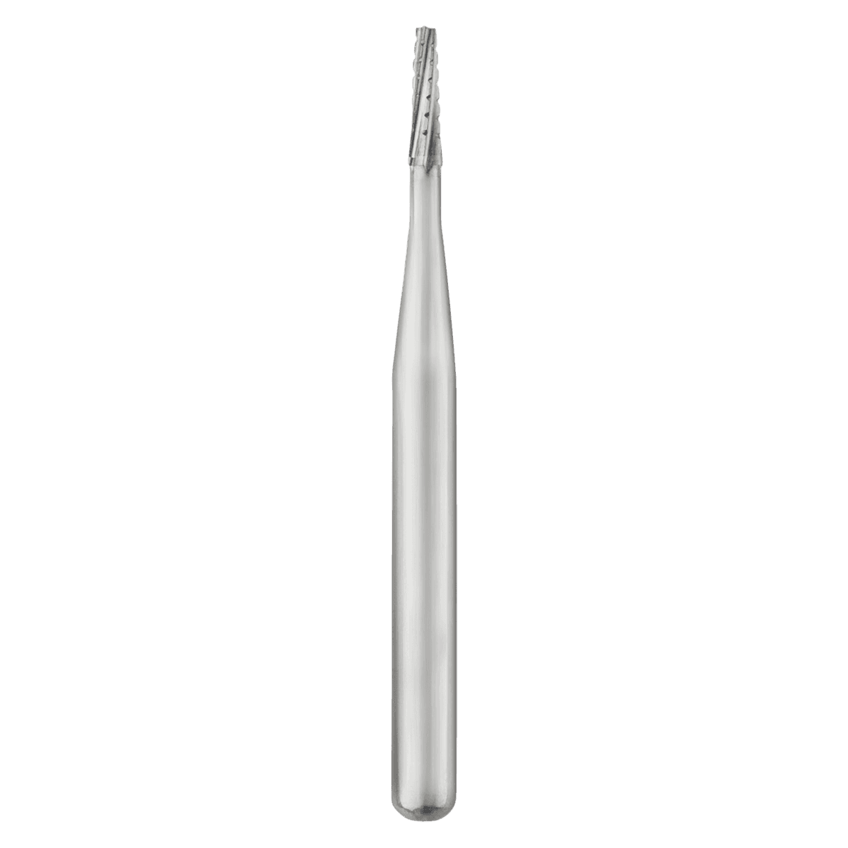 SS White #699 FG Short Shank Tapered Fissure Flat End Crosscut Carbide Bur, 10/Pk, 16891 - 699 S Bur Carbide FG Pack of 10 - Image 1