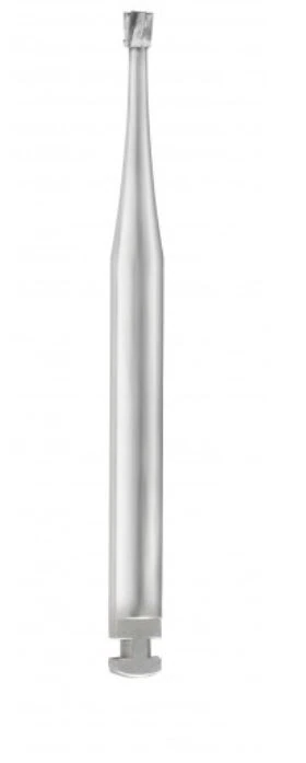 SS White Sterile Carbide Bur #34, Inverted Cone, Right-Angle Latch (RA), 25/Roll - 34 Bur Carbide Sterile RA Roll of 25 - Image 1