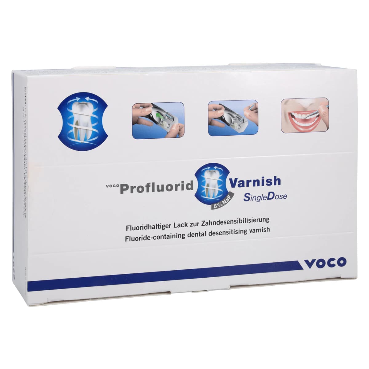 VOCO Profluorid Varnish, 5% Sodium Fluoride, Single-Dose 0.4 mL, Assorted Flavors, 48/Pkg thumbnail 2