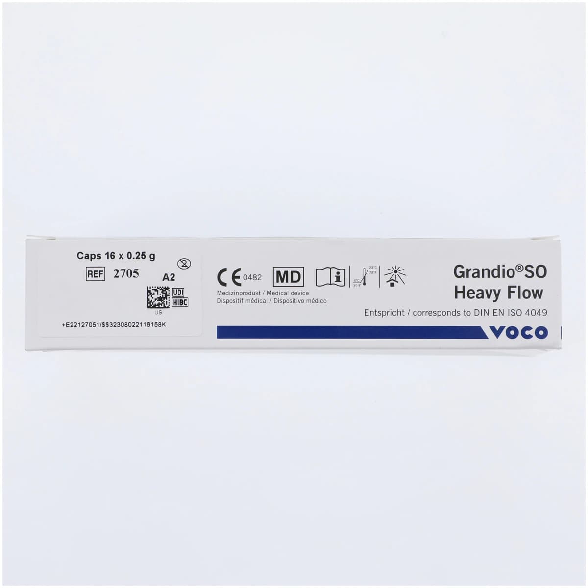 GrandioSO Heavy Flow Flowable Nano-Hybrid Composite, Shade A2, 16 x 0.25 g Capsules thumbnail 3