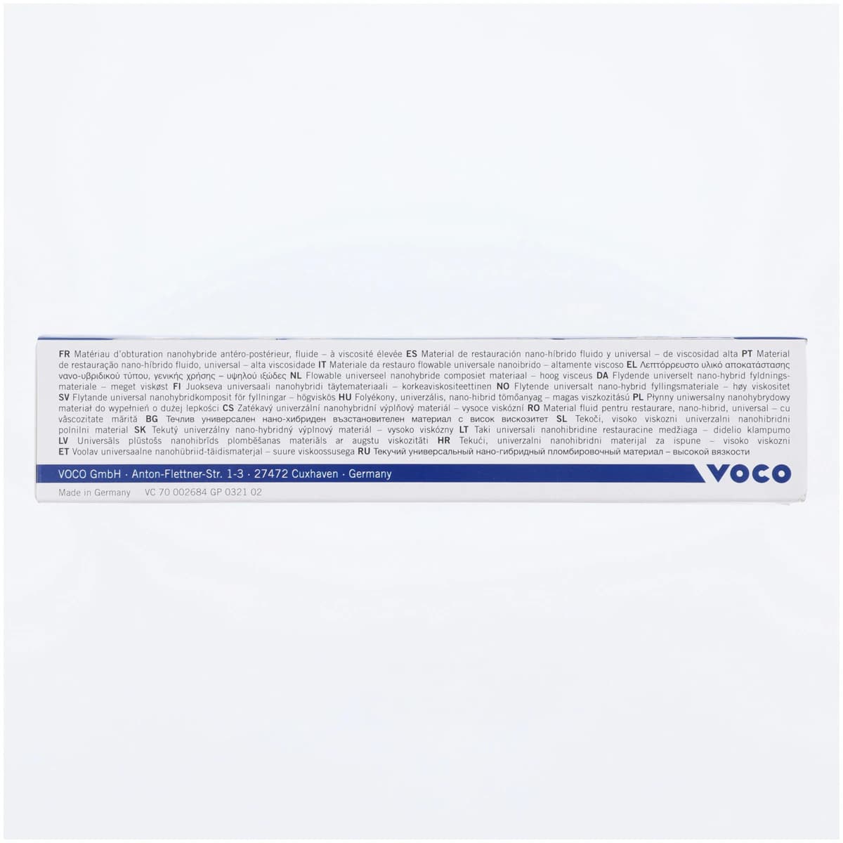 GrandioSO Heavy Flow Flowable Composite, Light-Cure, High Viscosity, Shade A1, 2g Syringe Refill, 2/Pk, 2684 thumbnail 2