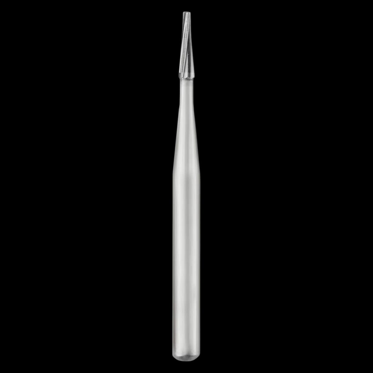 SS White Sterile Carbide Bur, Tapered Fissure #169, Friction Grip (FG), 100/Pkg - SS White Sterile Carbide Burs – FG, Tapered Fissure - # 169, 100/Pkg - Image 1