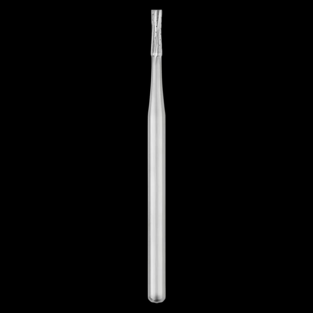 SS White Sterile Carbide Burs, FG Friction Grip, Straight Fissure Flat End Crosscut, #557, 100/Pkg - SS White® Sterile Carbide Burs – FG, Straight Fissure - Flat End Crosscut, # 557, 100/Pkg - Image 1