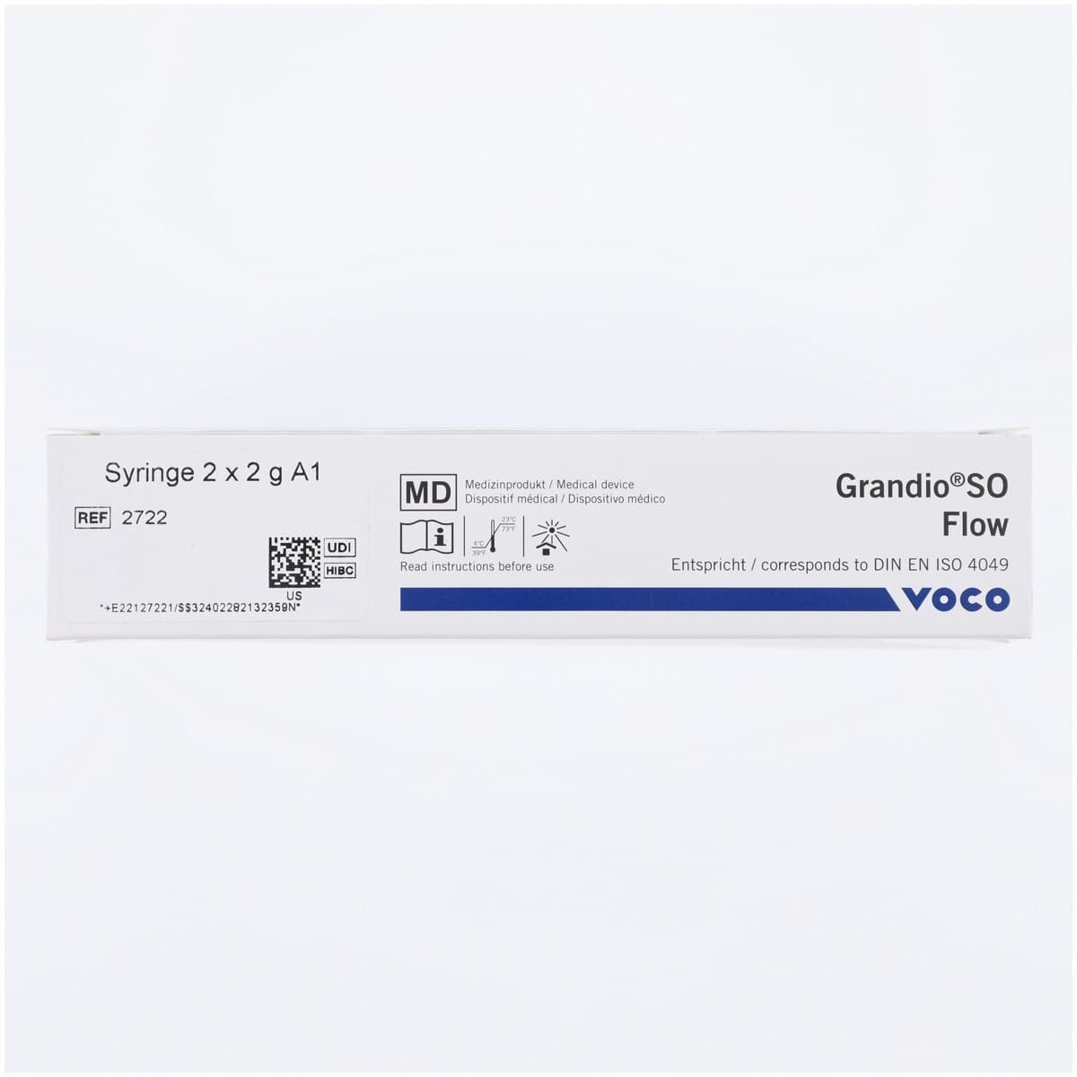 GrandioSO Flow Light-Cured Flowable Nano-Hybrid Composite, Syringe Refill, Shade A1, 2g Syringe, Pack of 2, 2722 thumbnail 3