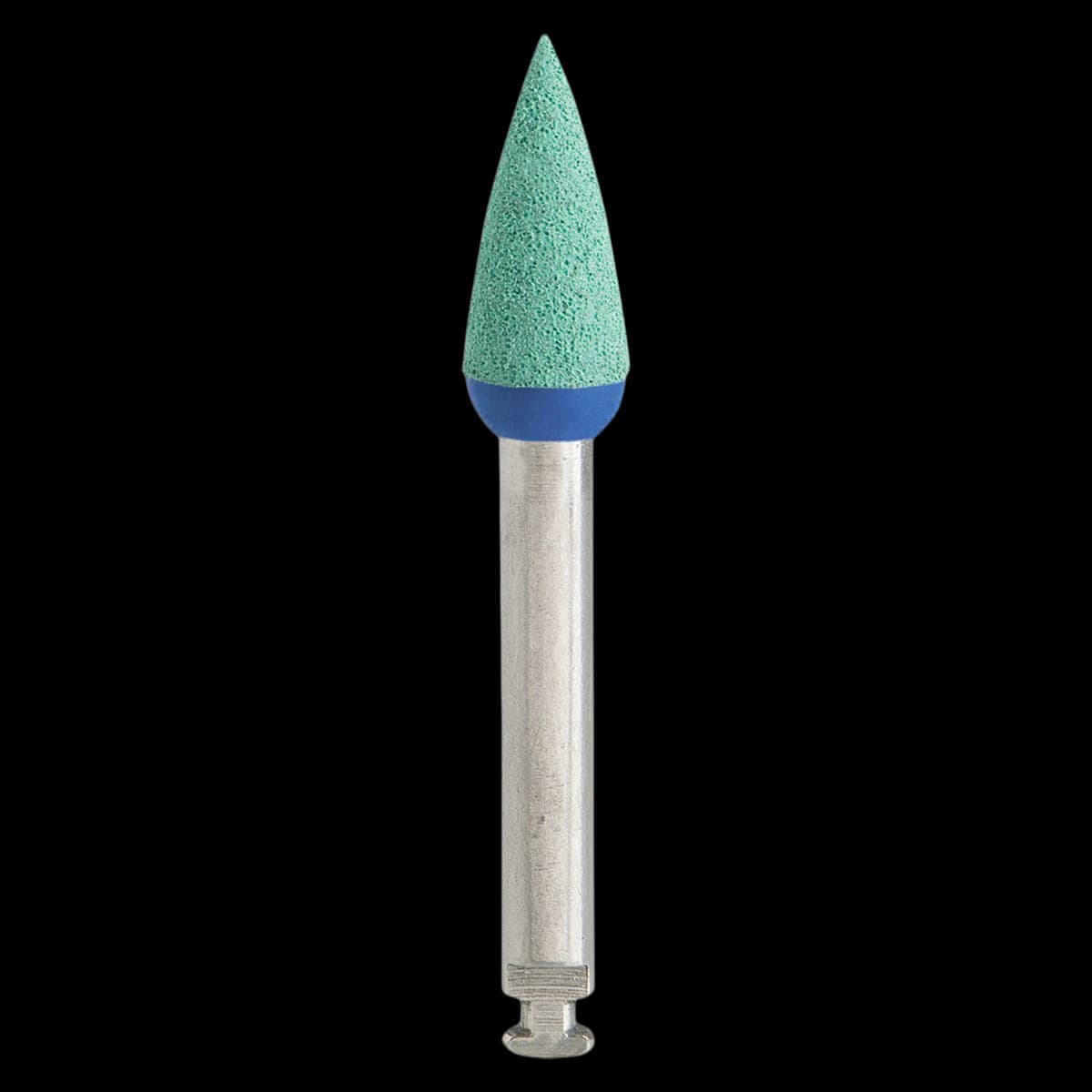 Jazz P3S Porcelain & Metal Polisher, Coarse Flame, RA Latch, Sterile, 25/Roll - Jazz Polisher Coarse Flame P3S RA Sterile Roll of 25 - Image 1