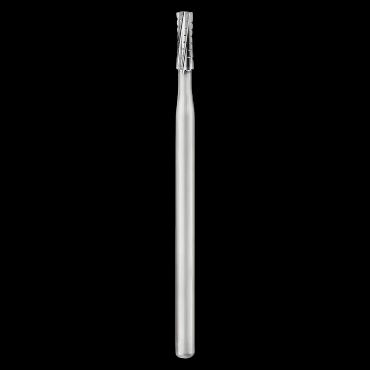 SS White Sterile Carbide Bur #559, Friction Grip (FG), Straight Fissure Flat End Crosscut, 25/Roll - 559 Bur Carbide Sterile HP Roll of 25 - Image 1