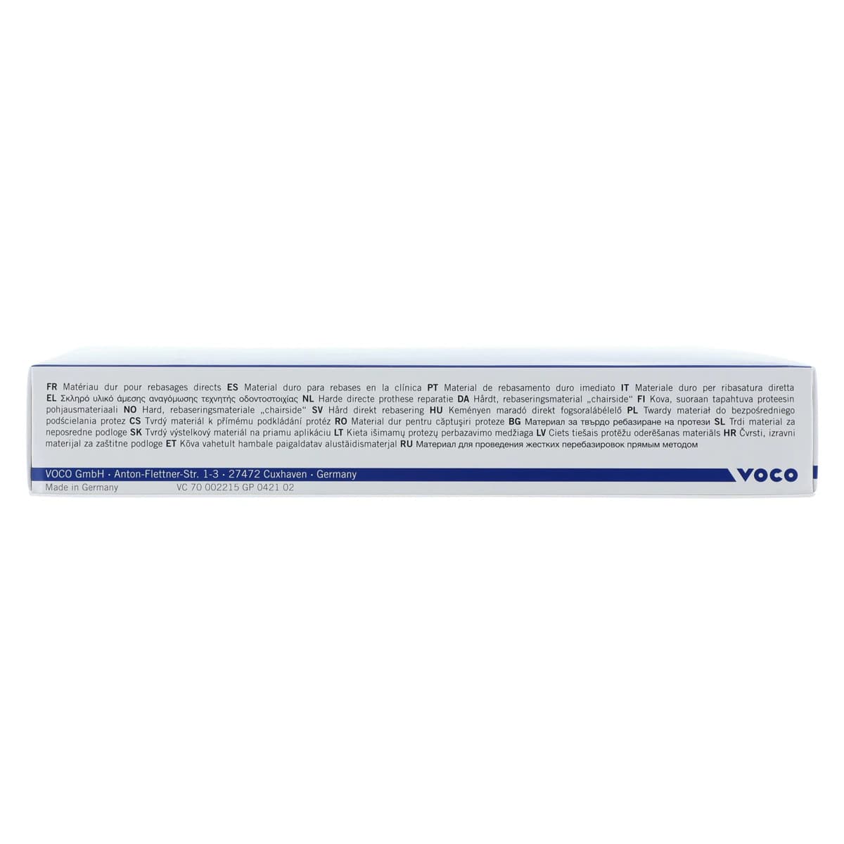 Ufi Gel® hard C 80g Cartridge Kit, Direct Hard Denture Reline Material, MMA-Free, Includes Adhesive & Mixing Tips thumbnail 10