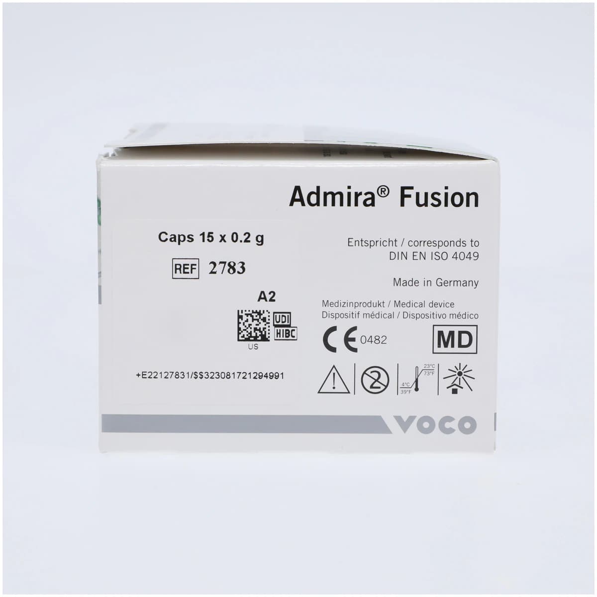 Admira Fusion Nanohybrid Ormocer Composite, Light-Cure, Capsule Refill, 0.2 g, Shade A2, 15/Pk, 2783 thumbnail 5