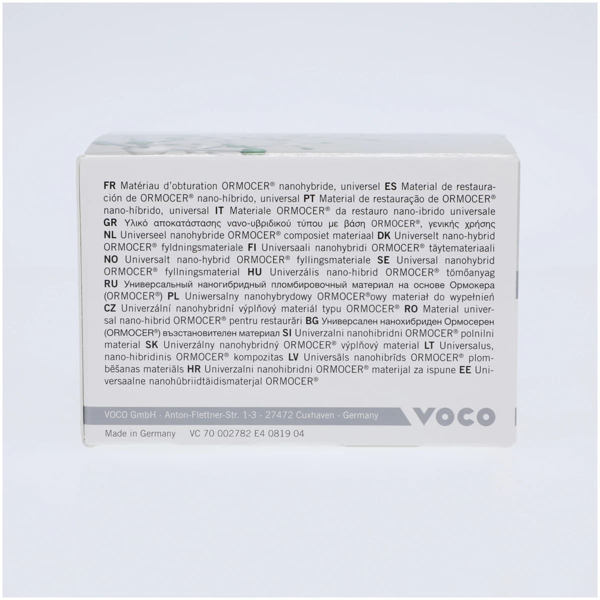 Admira Fusion Universal Nano-ORMOCER Restorative Capsules, Shade A4, 0.2 g, 15/Pk thumbnail 3