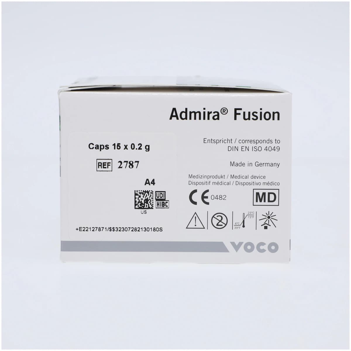 Admira Fusion Universal Nano-ORMOCER Restorative Capsules, Shade A4, 0.2 g, 15/Pk thumbnail 5