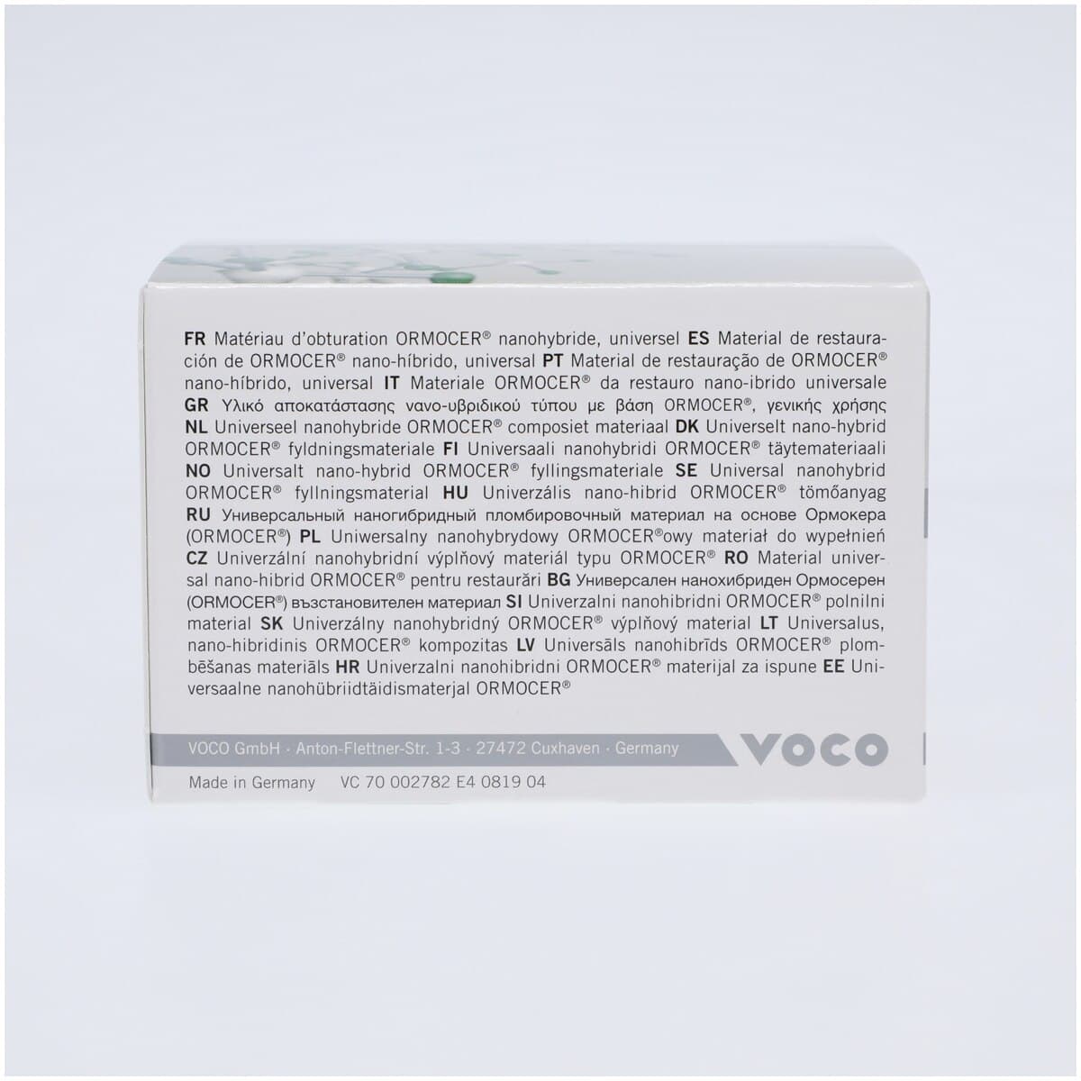 Admira Fusion Universal Nano-ORMOCER Restorative Composite Capsules, Shade B2, 0.2 g, 15/Pk, 2791 thumbnail 3