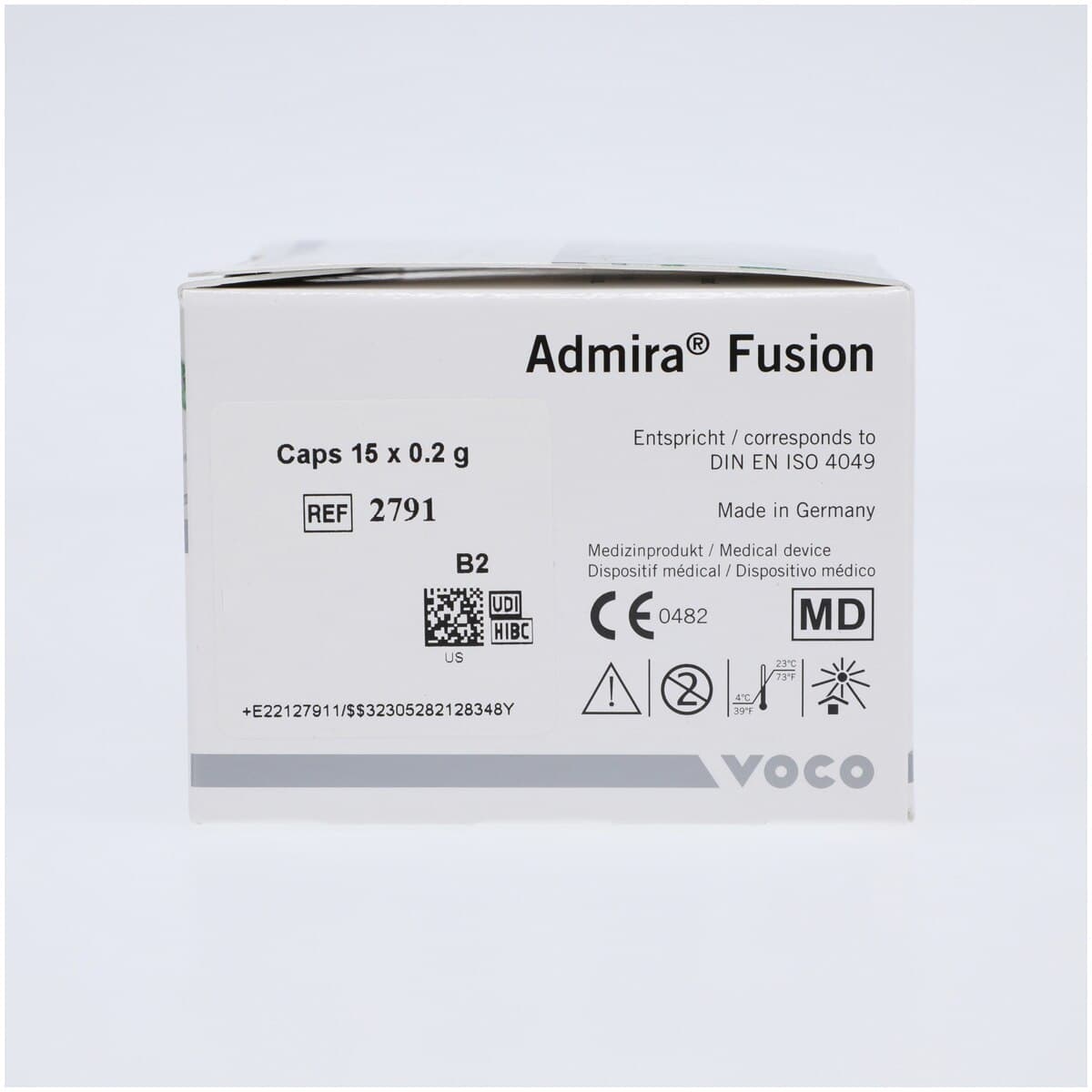 Admira Fusion Universal Nano-ORMOCER Restorative Composite Capsules, Shade B2, 0.2 g, 15/Pk, 2791 thumbnail 5