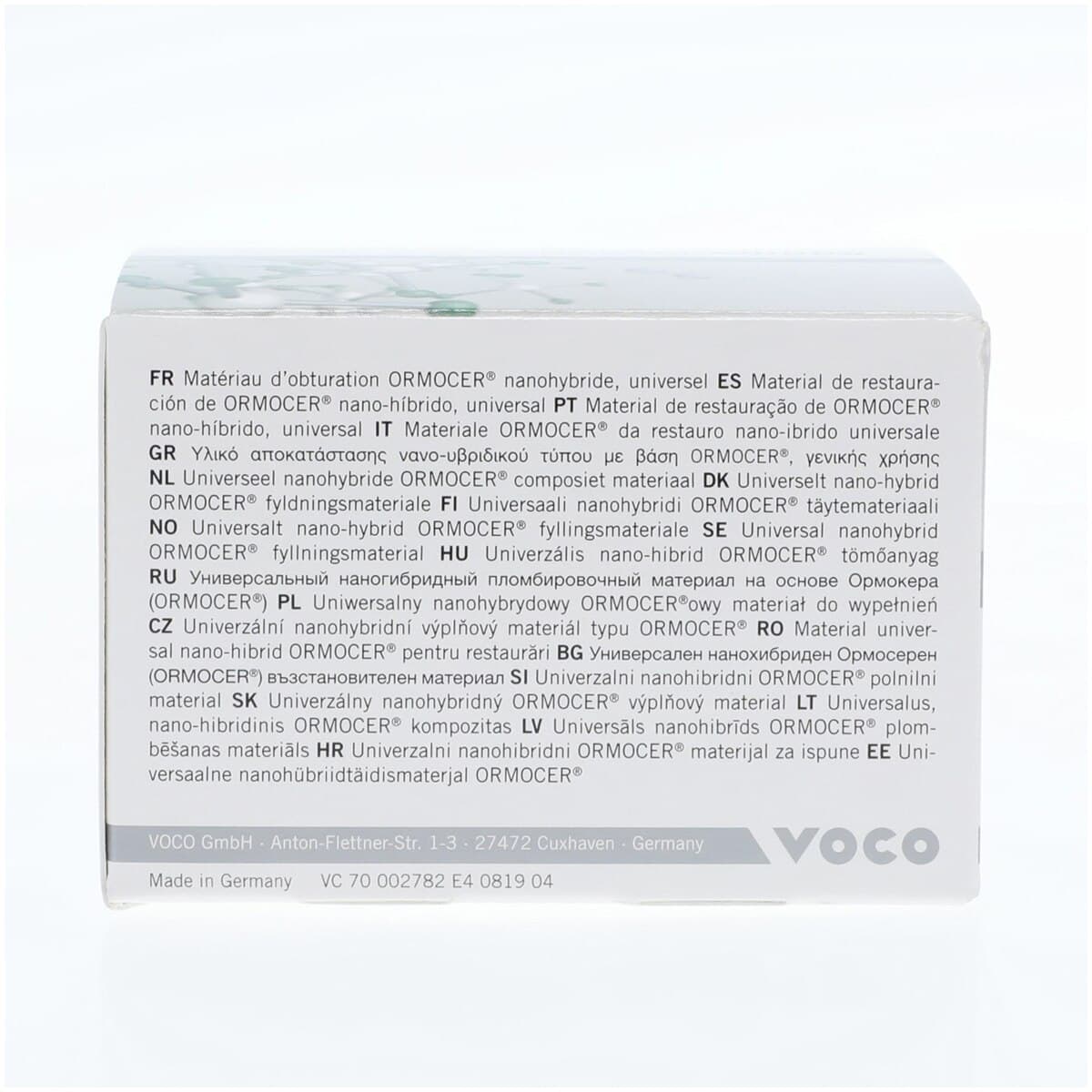 Admira Fusion Universal Nano-ORMOCER Restorative Composite, Light-Cure, Capsule Refill, 0.2 g, Shade D3, 15/Pk, 2796 thumbnail 3