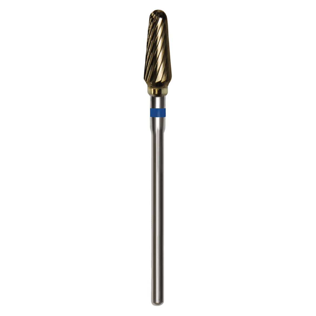 Great White Lab Series Carbide Bur, M Series, Round-End Taper Spiral Cut, ISO 200, GW79-050M-4, 1 Each - Great White&reg; Lab Series Carbide Burs - M Series GW79-050 (ISO 200) - Image 1