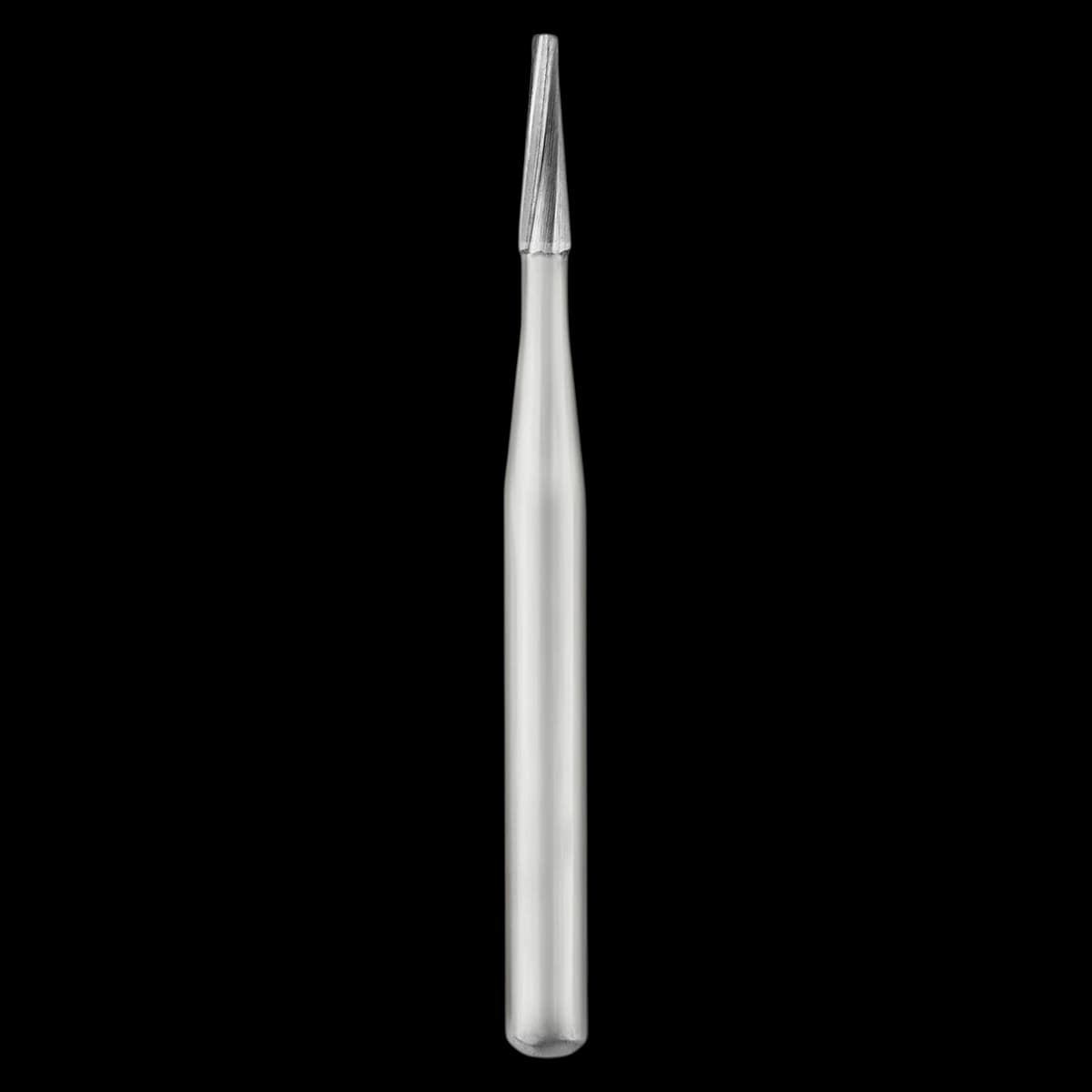 SS White Standard Operative Carbide Bur, FG, Taper Fissure Flat End, #170, 1.0 mm Head, 100/Pk, 13170 - Standard Operative Carbide Burs, FG, Taper Fissure, # 170, 100/Pk - Image 1