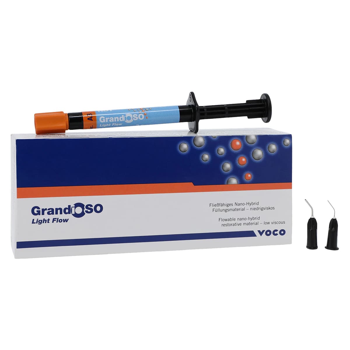 GrandioSO Light Flow Syringe 2g A3 Pack of 2 - GrandioSO Light Flow Syringe 2g A3 Pack of 2 - Image 1