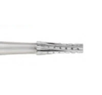 SS White Oral Surgery Carbide Bur, #701, Cross Cut Tapered Fissure, Shank #4 (HP), 1.2 mm Head Diameter, 44.5 mm Length, Sterile, 10/Pk, 30053 - Sterile Oral Surgery Carbide Burs, FGOS, Shank 4, Cross Cut Taper, # 701, 1.2 mm, 10/Pk, 30053 - Image 1