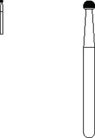SS White Standard Operative Carbide Bur, RA (Right Angle Latch), Round #5, 1.6 mm Head Diameter, 10/Pk, 14730 - Standard Operative Carbide Burs, RA, Round, # 5, 10/Pk, 14730 - Image 1