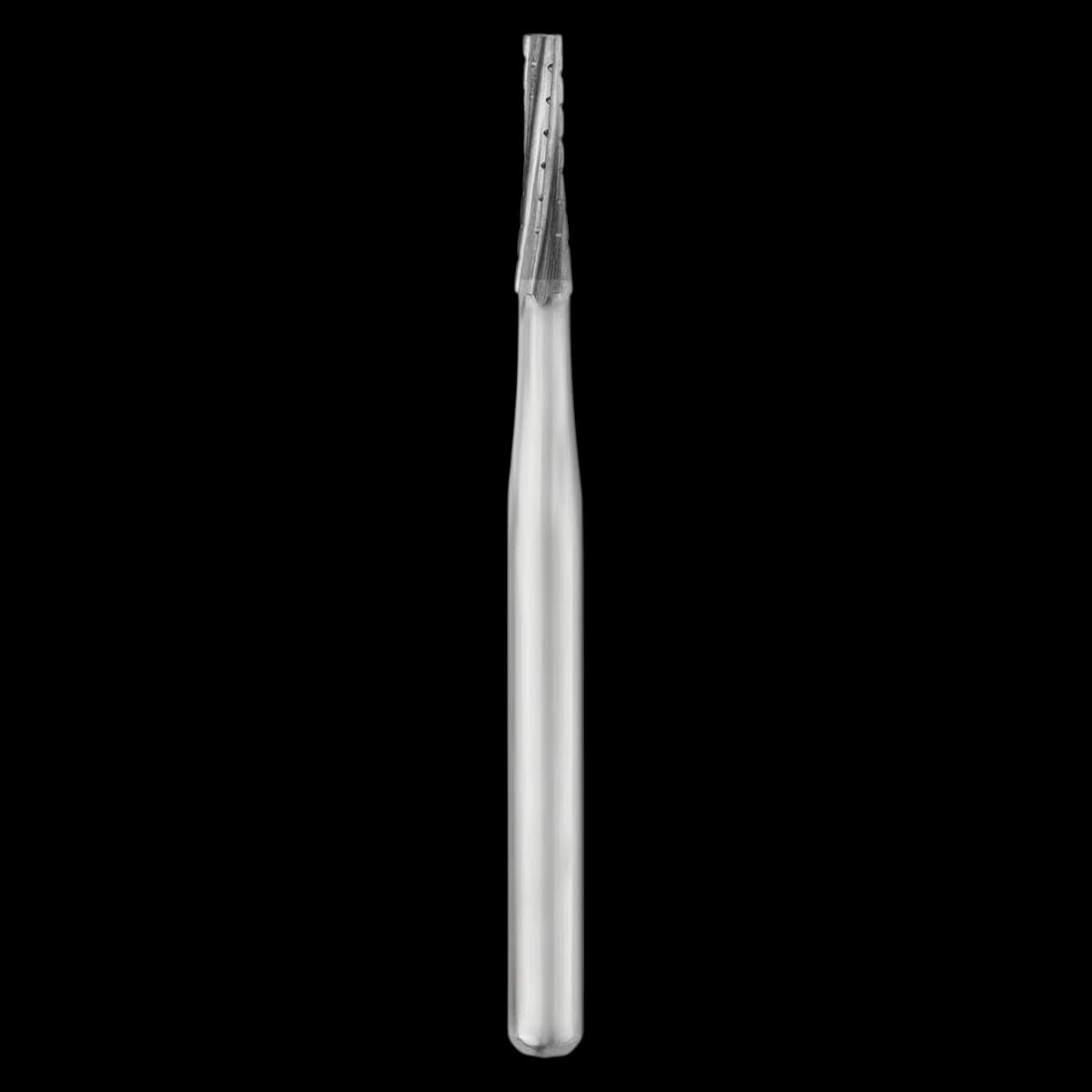 SS White Standard Operative Carbide Bur, FG, Long Taper Flat End Cross Cut, #701L, 1.2 mm Diameter, 5.0 mm Length, 100/Pk - Standard Operative Carbide Burs, FG, Long Taper Flat End Cross Cut, # 701L, 100/Pk - Image 1