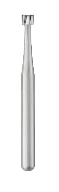 SS White Inverted Cone Carbide Bur, FGSS Short Shank, #37, 1.4 mm Head, 10/Pack, 15026 - Inverted Cone FGSS Carbide Burs - Image 1