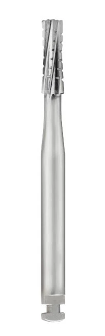 SS White Standard Operatory Carbide Bur, RA (Right-Angle Latch), Straight Fissure, Flat End Crosscut, #559, 1.4 mm Diameter, 4.5 mm Length, 10/Pkg - Standard Operatory Carbide Burs – RA, Straight Fissure, 10/Pkg - Flat End Crosscut, # 559, 1.4 mm Diameter, 4.5 mm Length - Image 1