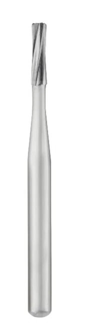 SS White Standard Operatory Carbide Bur, FGSS Straight Fissure Flat End, #57, 1.0 mm Head Diameter, 3.8 mm Head Length, Short Shank Friction Grip, Plain, 100/Pkg - Standard Operatory Carbide Burs – FGSS - Straight Fissure Flat End, # 57, 1.0 mm Diameter, 3.8 mm Length, 100/Pkg - Image 1