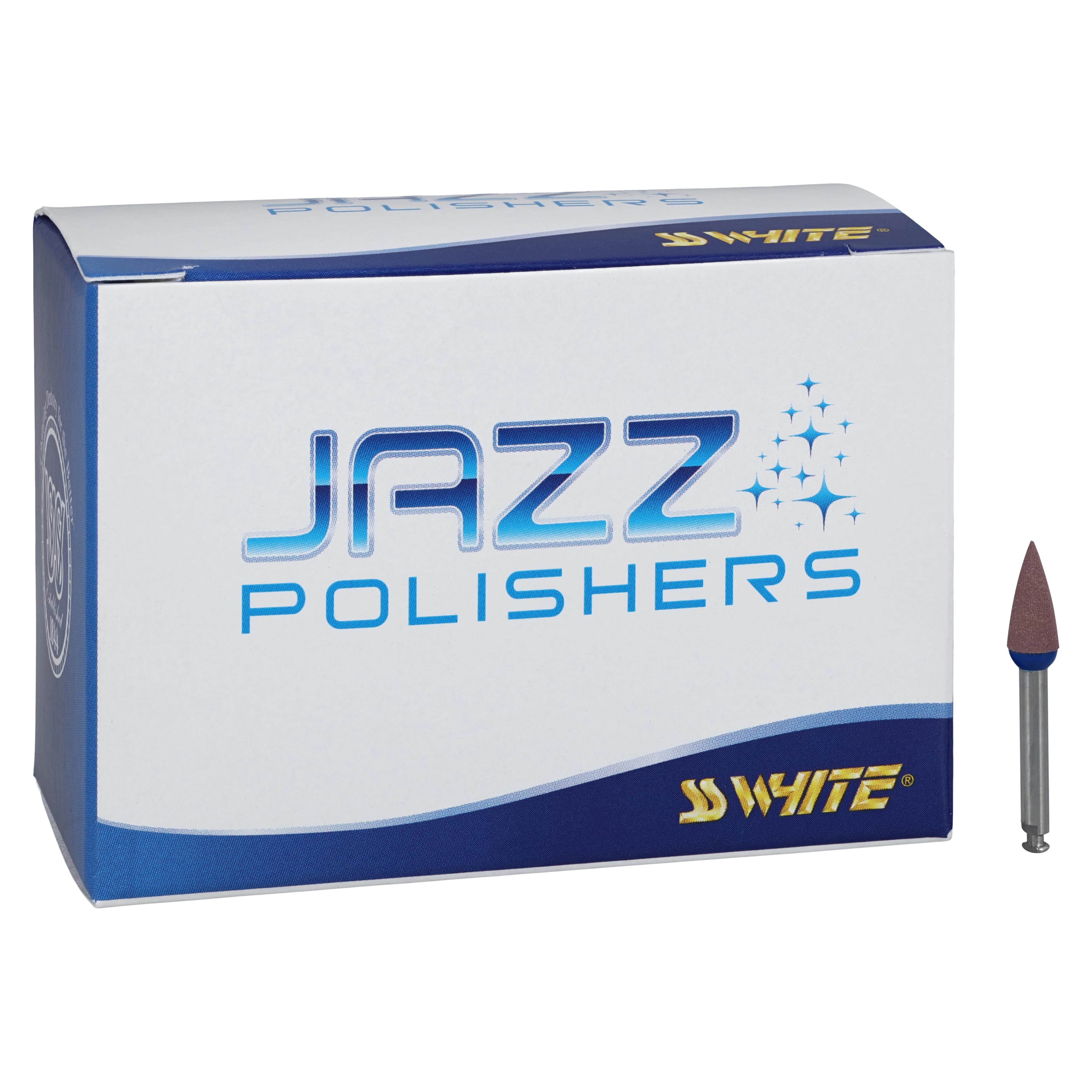 Jazz P3S Porcelain & Metal 3-Step Polishing System, Medium Flame, RA Latch-Type, 3/Pkg, 89008 thumbnail 2