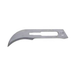 Carbon Steel Surgical Blade #12, Sterile, Box of 100 - Size 12 Surgery Blades Carbon Steel (100) - Image 1