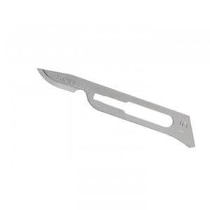Carbon Steel Surgery Blades, Size 15C, Sterile, 100/Box - Size 15C Surgery Blade Carbon Steel (100) - Image 1