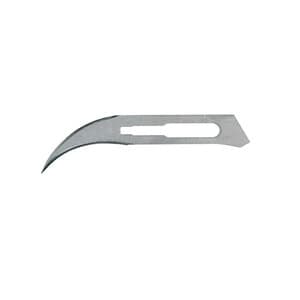 GLASSVAN Disposable Surgical Blades, Stainless Steel, Size 12B, 100/Box - Surgical Blades Stainless Steel 12B (100) - Image 1