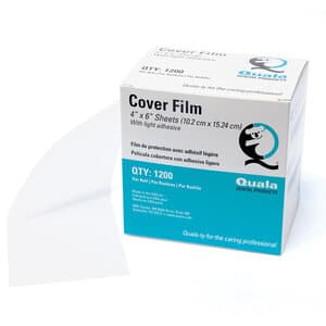 Quala Universal Cover Film Clear Roll, 4" x 6", 1200 Sheets per Roll - QUALA UNIVERSAL COVER FILM CLEAR ROLL 1200 4X6 - Image 1