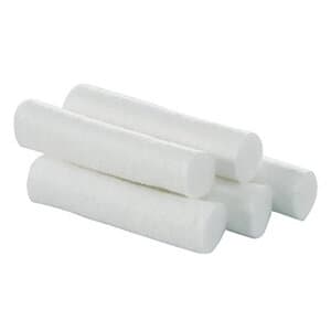 Quala Cotton Rolls #2 Medium, 1-1/2" x 3/8", Non-Sterile, 2000/Bx - QUALA COTTON ROLLS, DNCA - Image 1