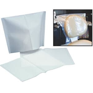 Quala Polycoated Disposable Headrest Covers, 10" x 13", White, Latex-Free, 500/Cs, L3WHA thumbnail 2