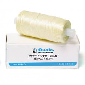 Quala PTFE Dental Floss Refill, Mint, 200 yd per Roll - QUALA PTFE FLOSS REFILL MINT 200YD PER ROLL - Image 1