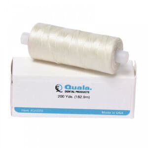 Quala Dental Floss Refill, Unwaxed, Plain, 200 yd per Roll - QUALA FLOSS REFILL UNWAXED PLAIN 200YD PER ROLL - Image 1