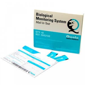 Quala Biological Monitoring Mail-In Spore Test Strips, Weekly, 48/Bx - Mail-In Spore Test Strips Weekly (48) - Image 1