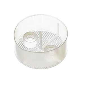 Quala Disposable Screen Traps, Beige, 2-7/8" Dia, Fits Den-Tal-EZ with Black Canisters, 25/Bg, Q9035 (Cross Ref #5506) - QUALA DISPOSABLE SCREEN TRAPS, Q9035 - Image 1