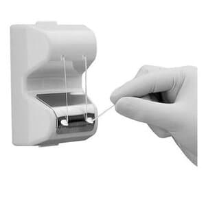 Floss-fix Clinical Series Touch-Free Floss Dispenser, White, 4"H x 3"W x 2"D, C-2670W thumbnail 10