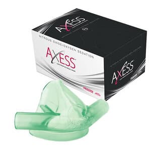 Axess Low Profile Nasal Mask, Medium, Fresh Mint, Single-Use, 24/Pk, 53035-16 thumbnail 15