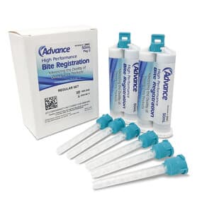 Advance HP Bite Registration Material, Unflavored, Regular Set, 50 mL, Pack of 2 - BITE REGISTRATION 50ML PK/2 REGULAR SET UNFLAVOR - Image 1