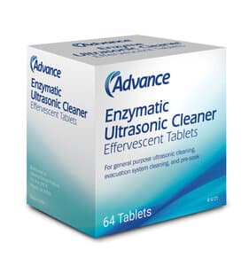 Advance Enzymatic Ultrasonic Cleaning Tablets, 64 Tablets per Box - ADVANCE ENZYMATIC TABLET FOR ULTRASONIC BX64 - Image 1