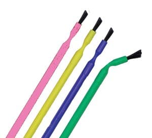 Advance Disposable Bendable Brush Applicator, Regular, Black, Pkg/100 - Advance Disposable Bendable Brush Applicator Asst Regular Black, Pkg/100 - Image 1