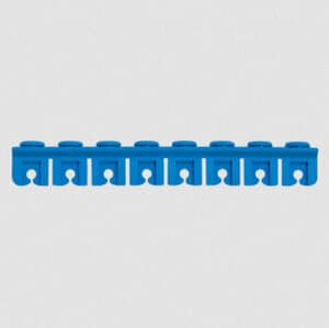 Advance Cassette Rails, Dual Sided 16 Instrument Holder Set, Blue, Set/4 - Advance Cassette Rails, Dual Sided 16 Instrument Holder Set, Blue Set/4 - Image 1