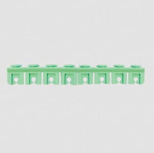 Advance Cassette Rails, Dual Sided 16 Instrument Holder Set, Lt. Green, Set/4 - Advance Cassette Rails, Dual Sided 16 Instrument Holder Set, Lt. Green Set/4 - Image 1