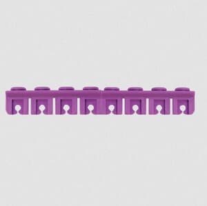 Advance Cassette Rails, Dual Sided 16 Instrument Holder Set, Purple, Set/4 - Advance Cassette Rails, Dual Sided 16 Instrument Holder Set, Purple Set/4 - Image 1
