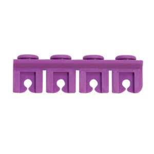 Advance Cassette Rails, Dual Sided 8 Instrument Holder Set, Purple, Set/4 - Advance Cassette Rails, Dual Sided 8 Instrument Holder Set, Purple Set/4 - Image 1