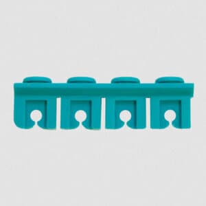 Advance Cassette Rails, Dual Sided 8 Instrument Holder Set, Teal, Set/4 - Advance Cassette Rails, Dual Sided 8 Instrument Holder Set, Teal Set/4 - Image 1
