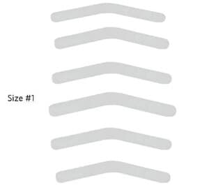 Advance Tofflemire Matrix Bands #1, 0.0015 in, Pkg/12 - Advance Tofflemire Matrix Bands #1 (.0015) Pkg/12 - Image 1